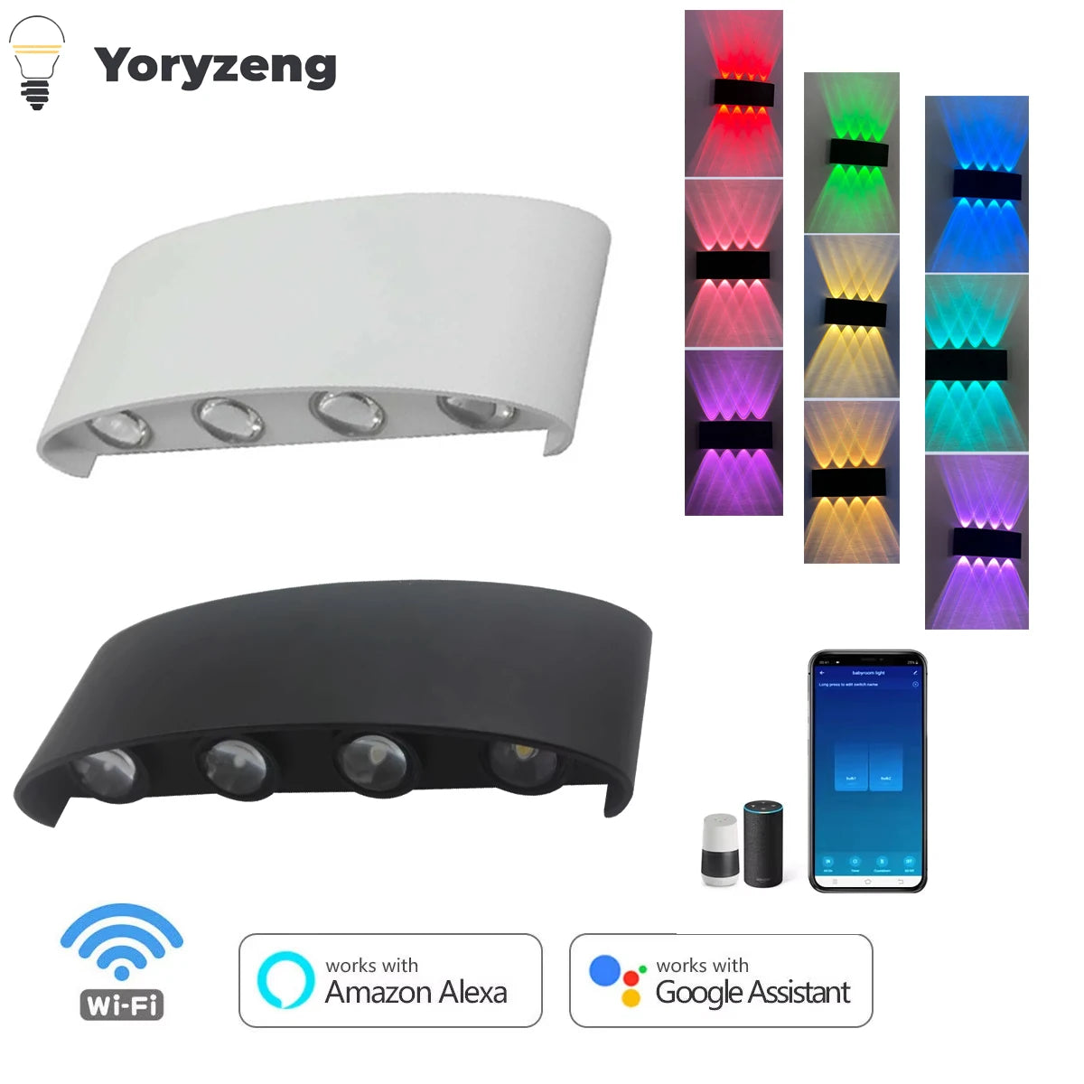 Lámpara LED RGBCW Dimmable APP · Iluminación Setup Gaming