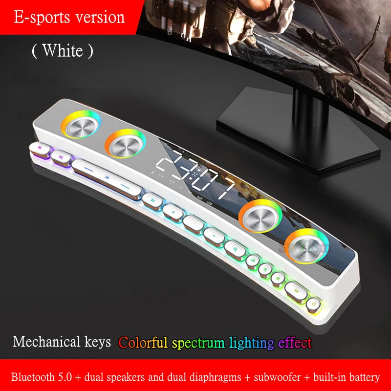 Subwoofer Speakers Bar AUX · Sonido Gaming