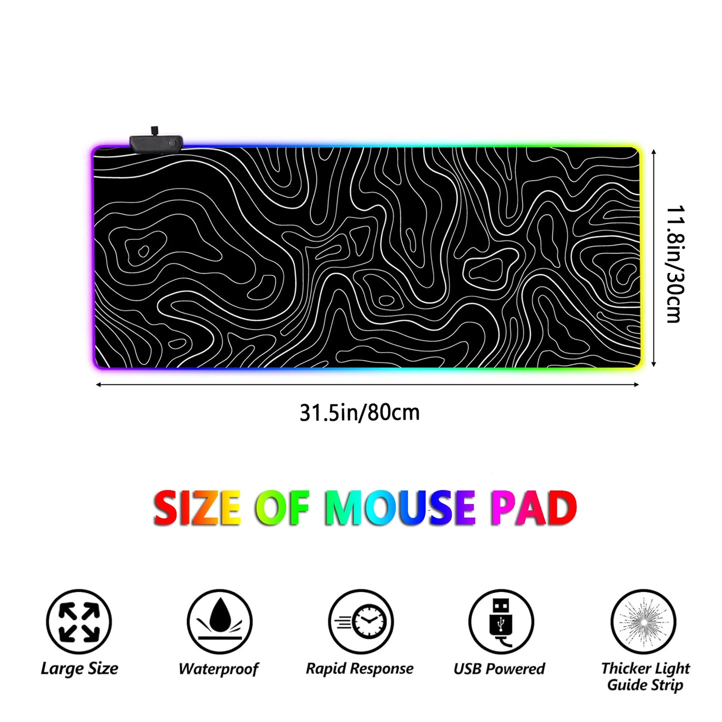 Alfombrilla Gaming XXL · Mouse Pad para Setup Gamer