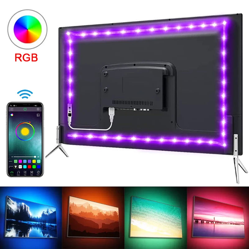 Tira LED 5V Tape Backlight · Iluminación Setup Gaming