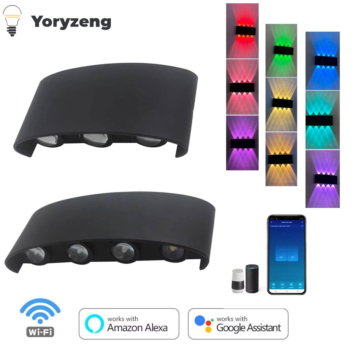Lámpara LED RGBCW Dimmable APP · Iluminación Setup Gaming