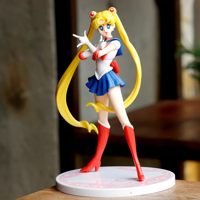 Figura 17cm girl Kawaii Ornaments Sailor Moon 17cm · Decoración Setup Gamer y Escr...