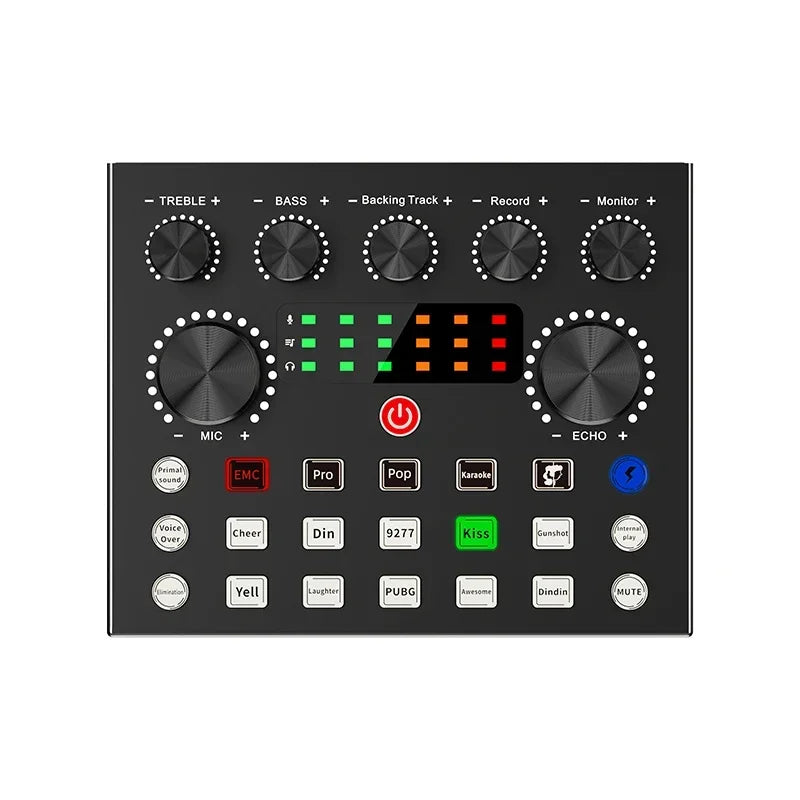 Interfaz de audio V8S para PC y móvil