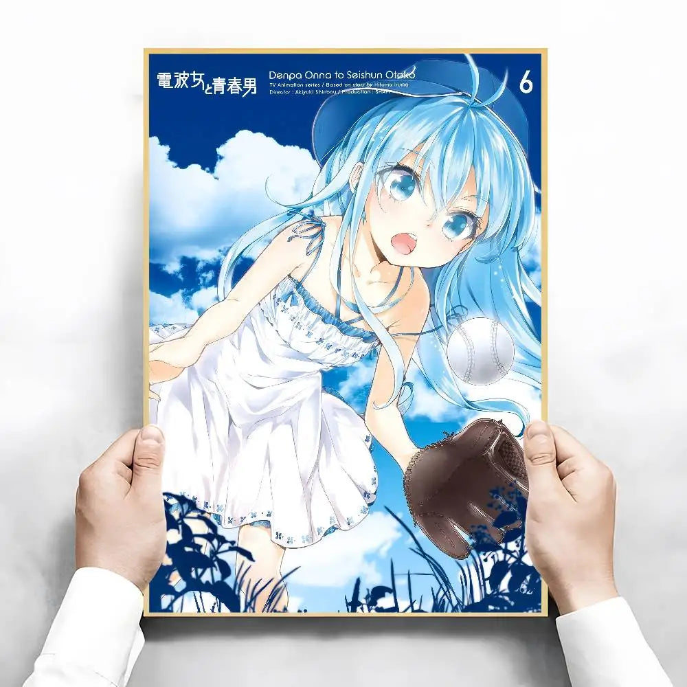 Poster Denpa Onna To Seishun · Decoración Setup Gamer y Escritorio