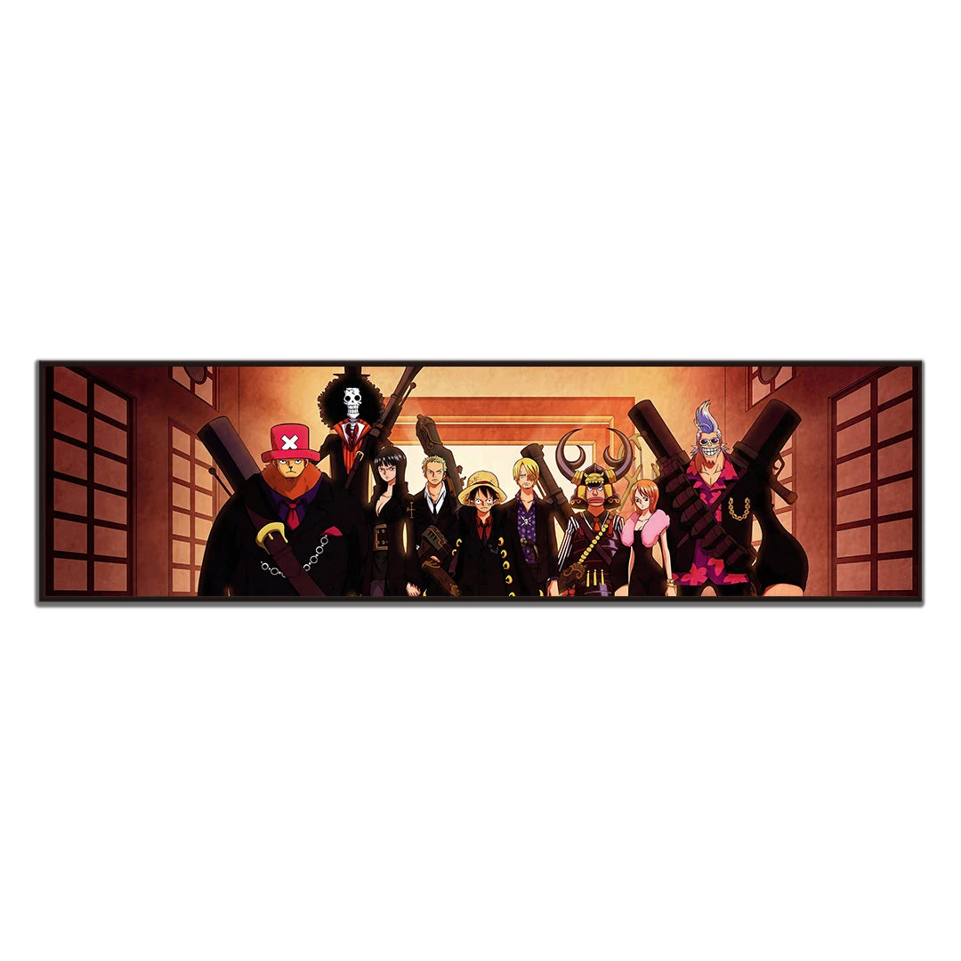 Poster One Family Photo Hanging One Piece · Decoración Setup Gamer y Escritorio
