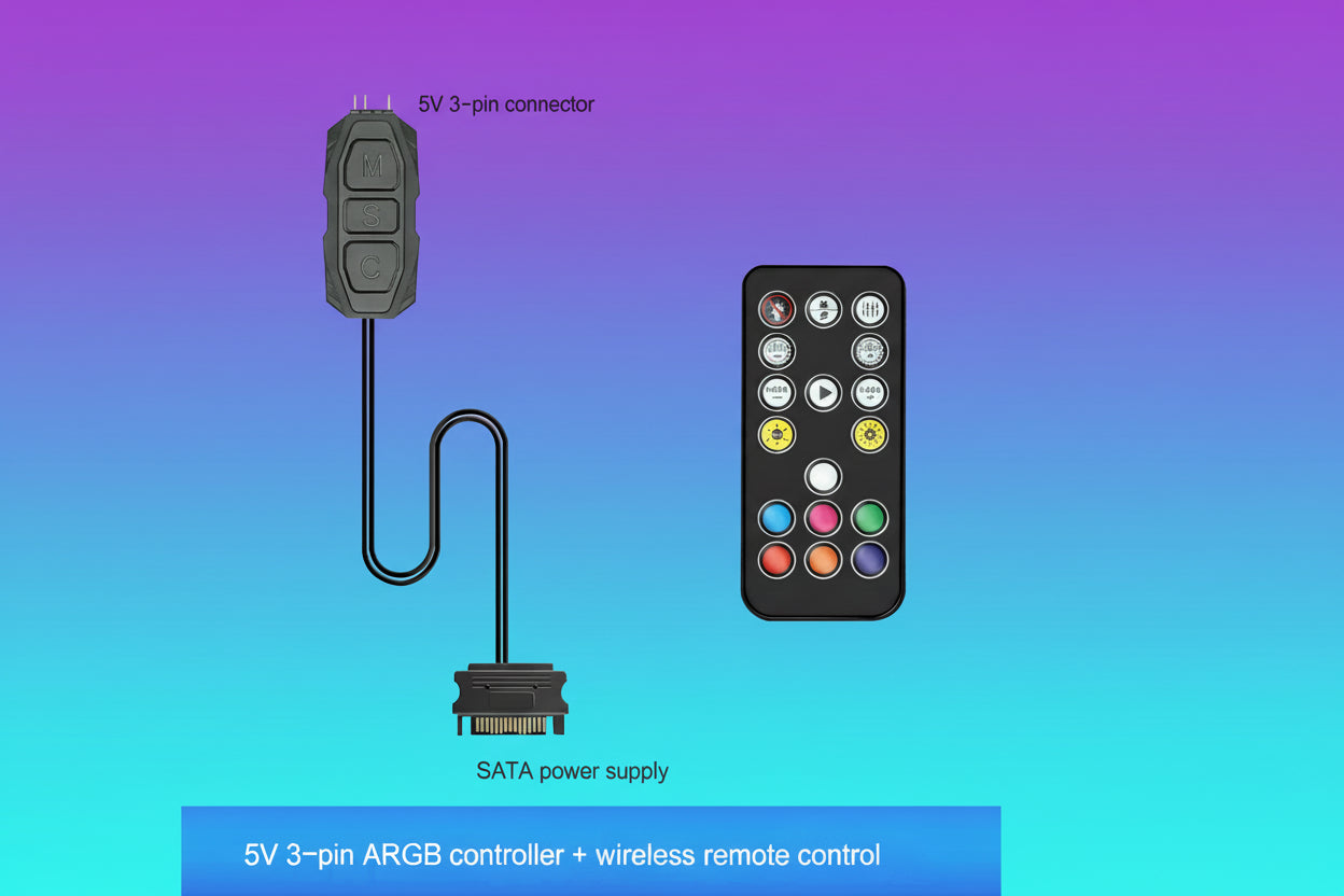 Controlador ARGB 5V 3PIN para PC