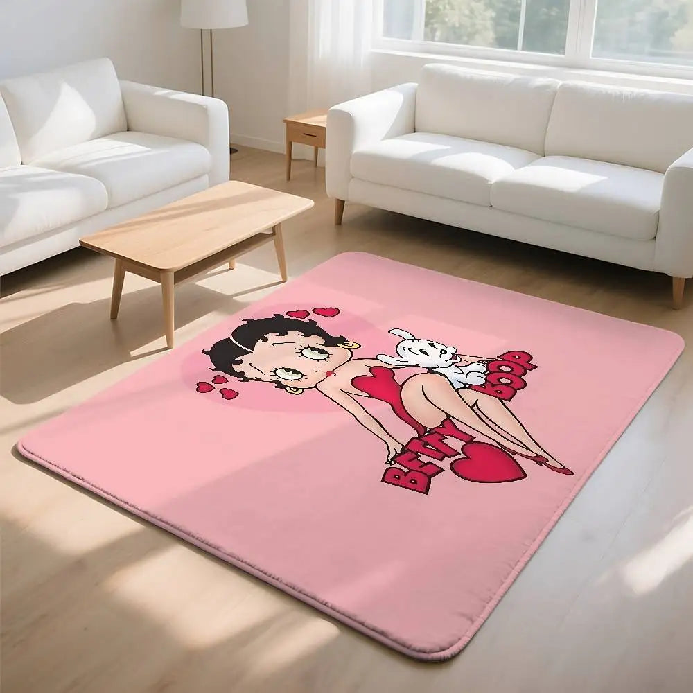 Alfombra Decorativa Sexy B-Betty--B-Boop-s Floor Mat · Decoración Setup Gamer y Es...