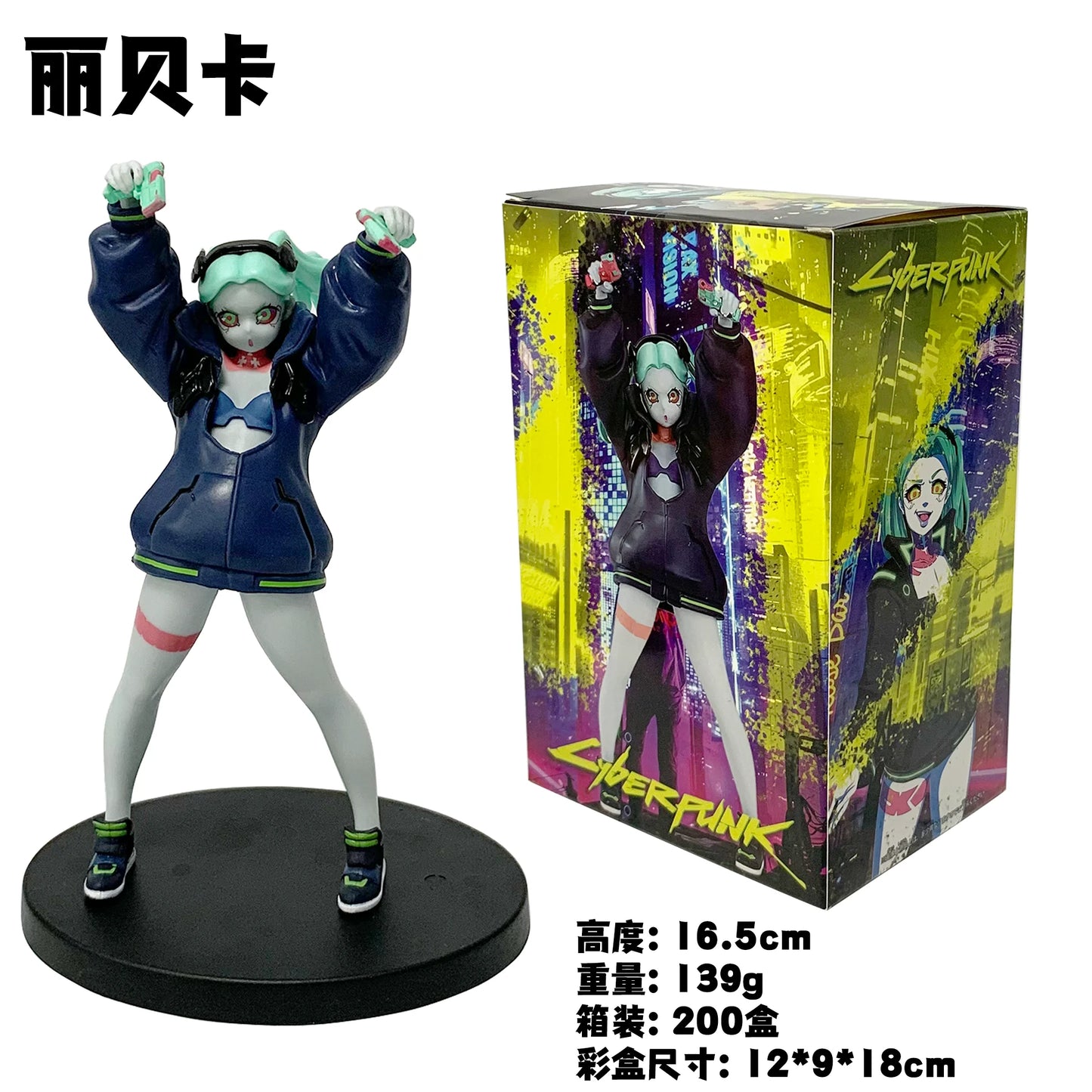Figura Lucy Rebecca David Martinez Cyberpunk 22cm · Decoración Setup Gamer y Escri...