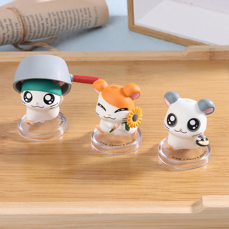Figura Hamtaro Kawaii Hamster Hamtaro · Decoración Setup Gamer y Escritorio