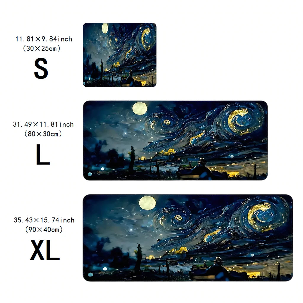 Alfombrilla Gaming XXL Extra Gruesa - Extended Mouse Pad Antideslizante Premium 80x30cm