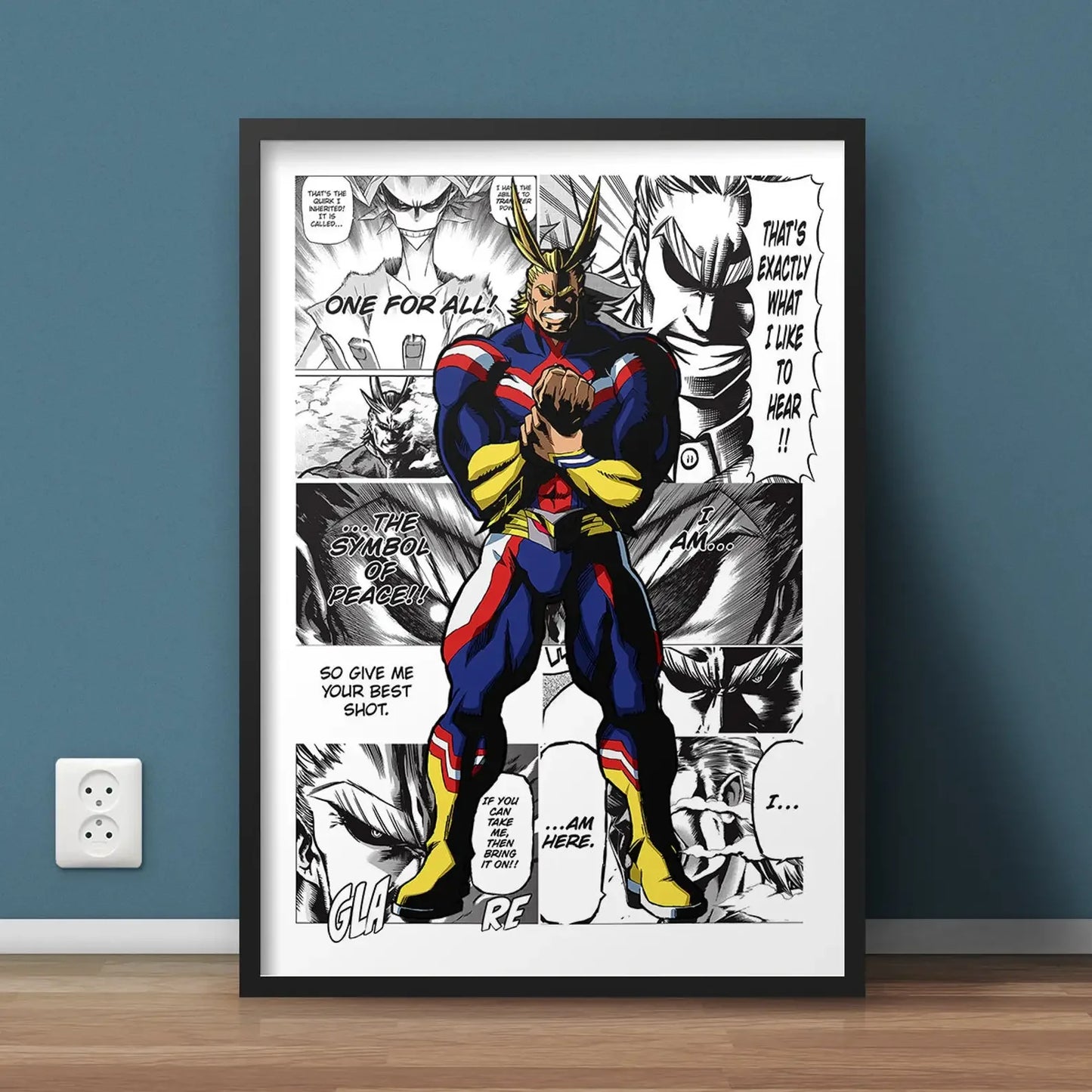 Poster Japan Posters Manga Canvas My Hero Academia · Decoración Setup Gamer y Escr...