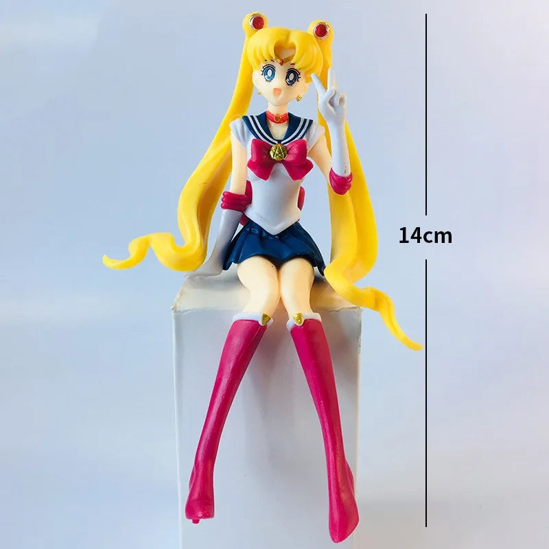 Figura 17cm girl Kawaii Ornaments Sailor Moon 17cm · Decoración Setup Gamer y Escr...
