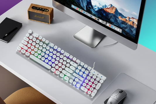 Teclado Gaming Clásico con Iluminación