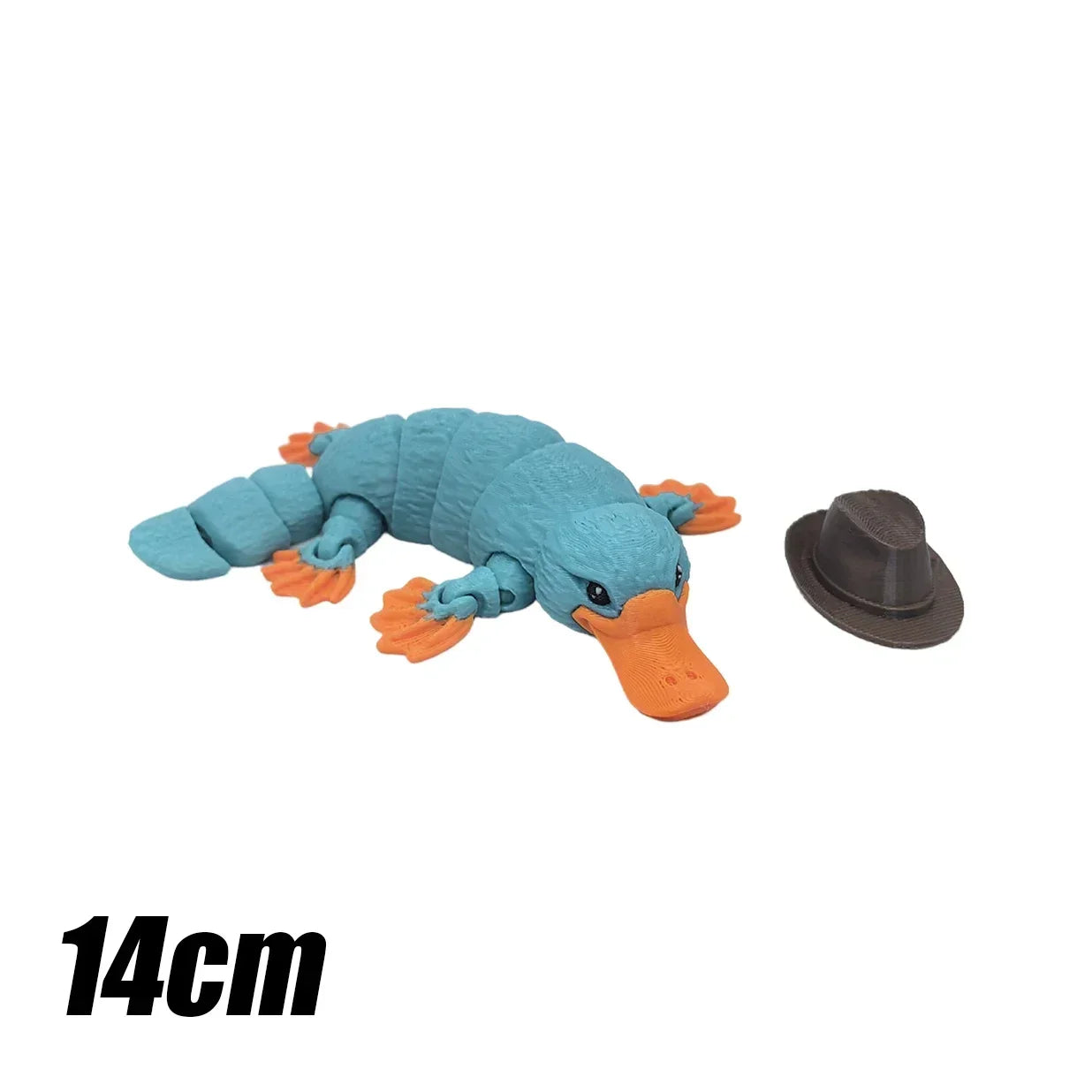 Figura Articulated Platypus Printed Multi-Joint · Decoración Setup Gamer y Escritorio