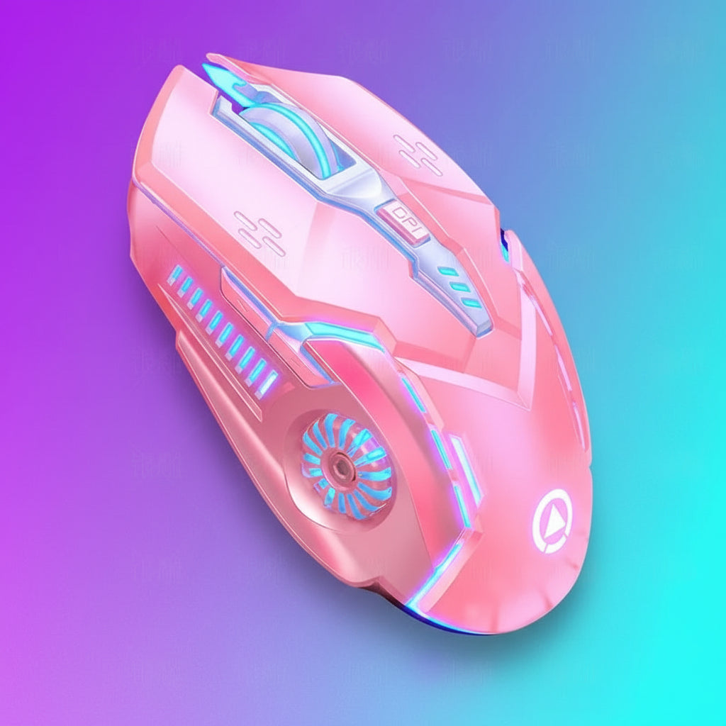 Ratón Gaming Láser Retroiluminado 3200 DPI