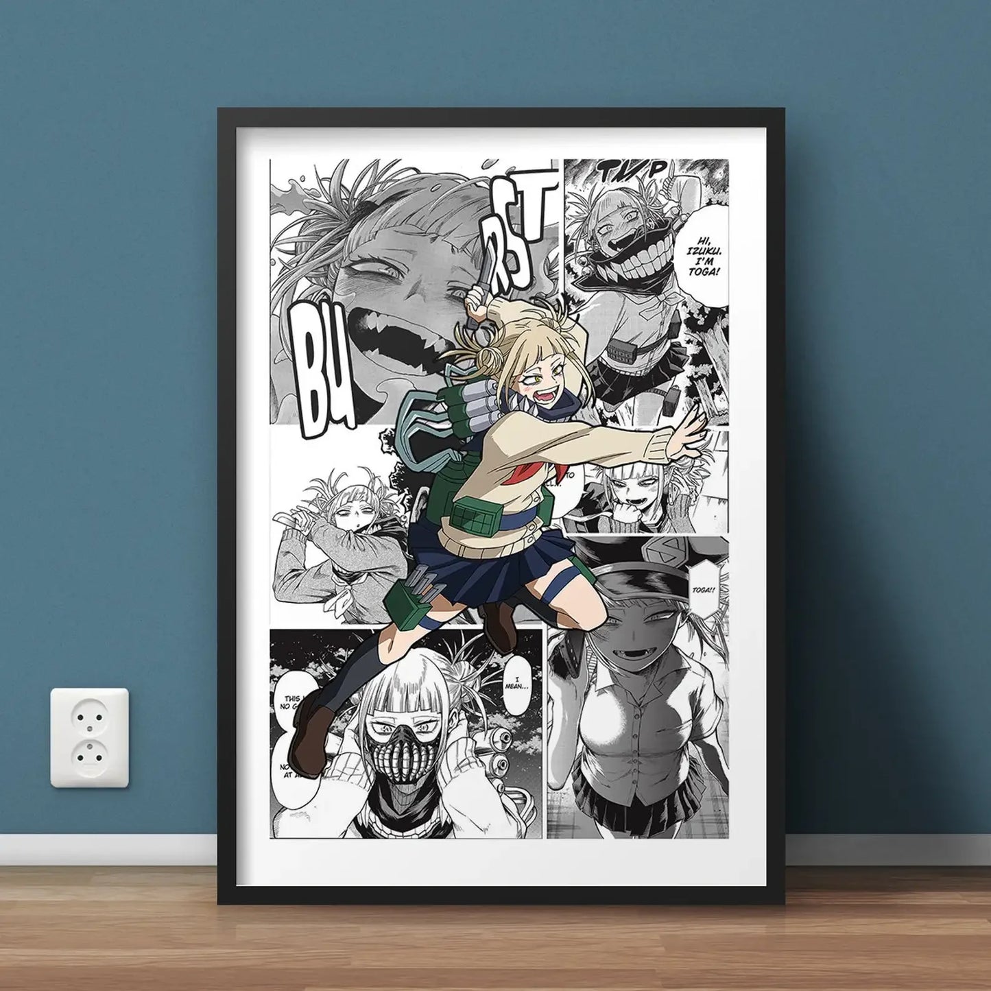 Poster Japan Posters Manga Canvas My Hero Academia · Decoración Setup Gamer y Escr...