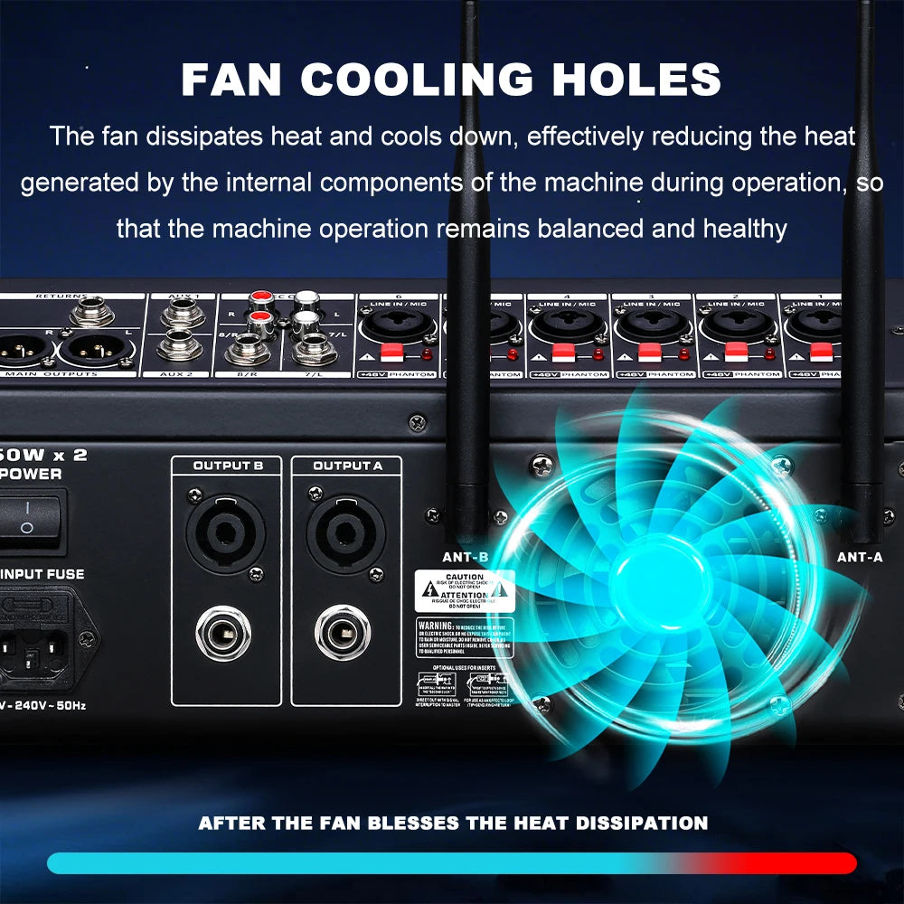 Micrófono mixer Channel 256DSP · Sonido Gaming