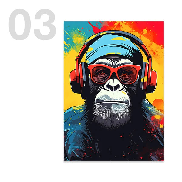 Auriculares Cool Posters Animal · Sonido Gaming