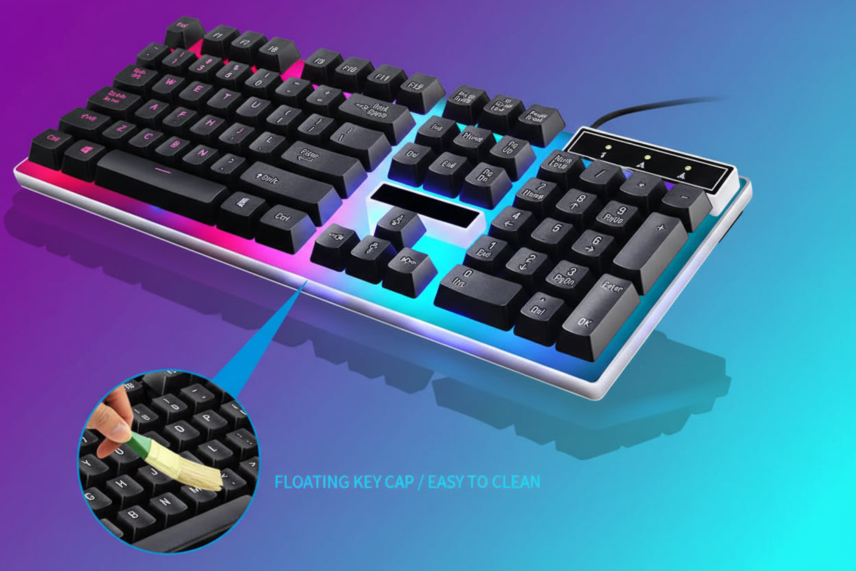 Kit de Jugador Teclado y Ratón RGB