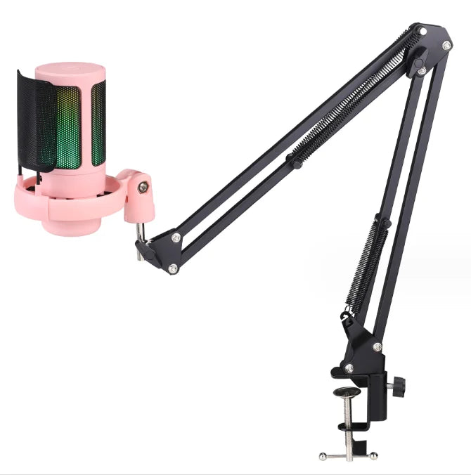 Micrófono profesional USB para setup gamer