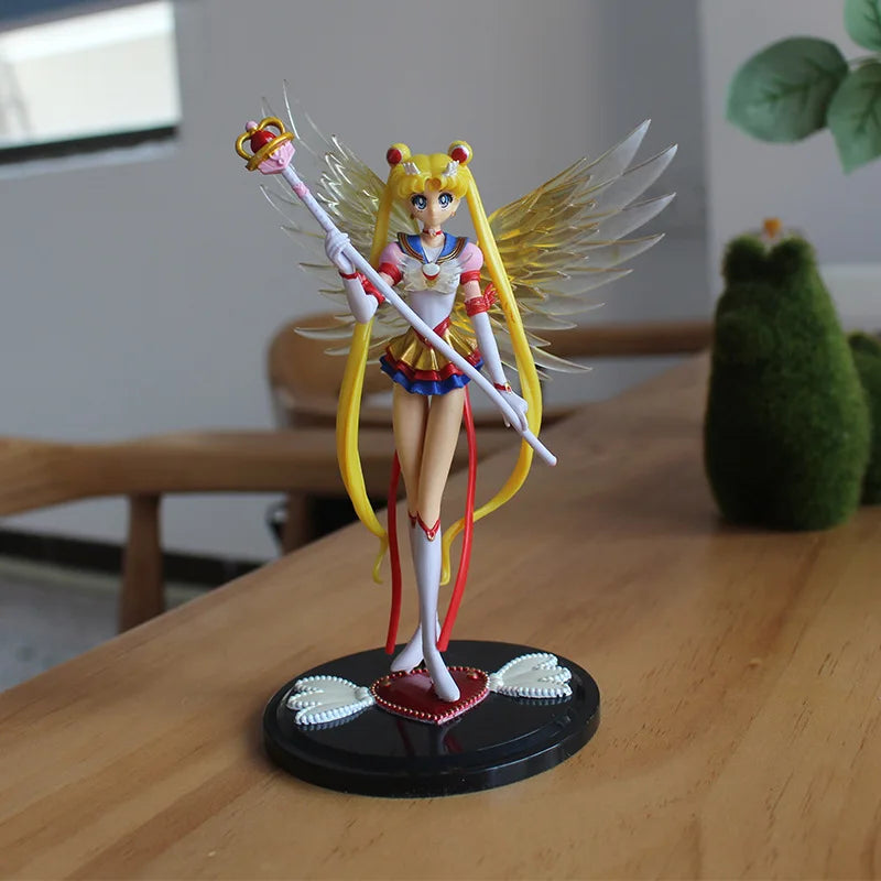 Figura 17cm girl Kawaii Ornaments Sailor Moon 17cm · Decoración Setup Gamer y Escr...