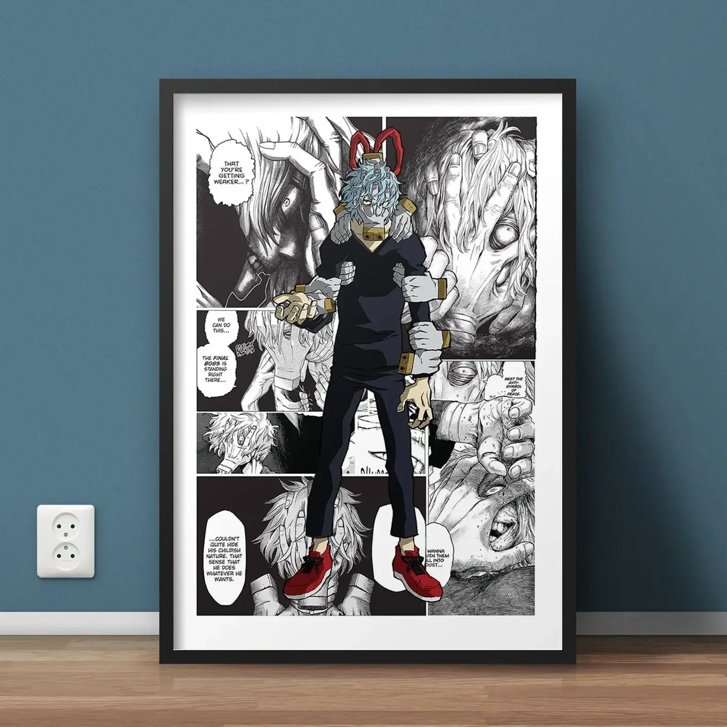 Poster Japan Posters Manga Canvas My Hero Academia · Decoración Setup Gamer y Escr...