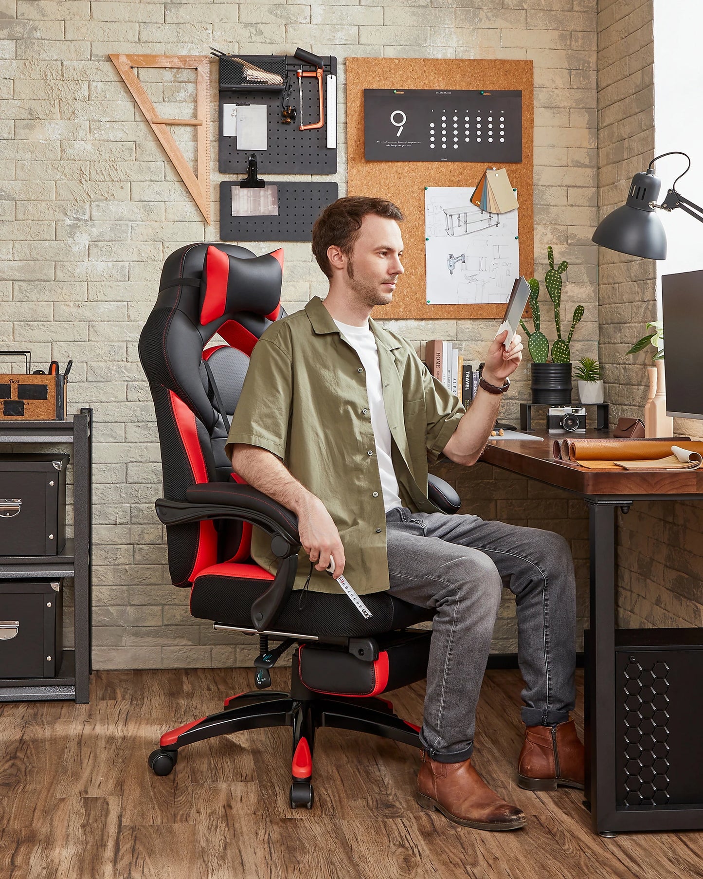 Silla Gaming SONGMICS 10 cm · Setup Gamer