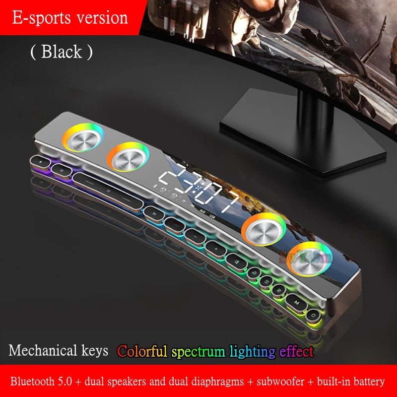 Subwoofer Speakers Bar AUX · Sonido Gaming
