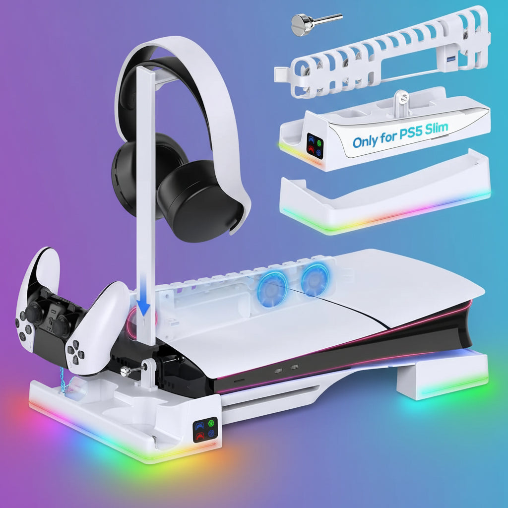 OIVO PS5 Slim RGB Dock 3 en 1