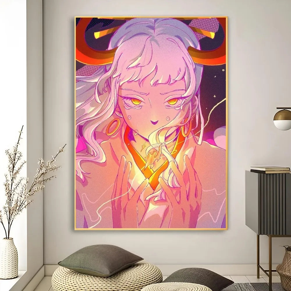 Poster Yamato onepiece Art Print · Decoración Setup Gamer y Escritorio
