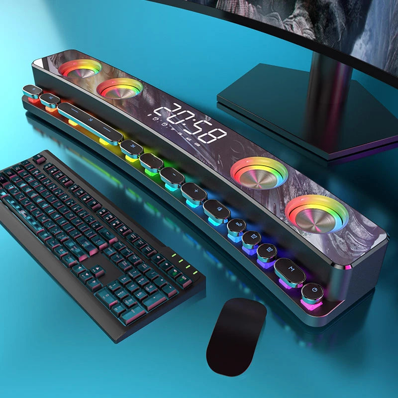 Subwoofer Speakers Bar AUX · Sonido Gaming