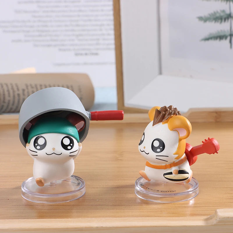 Figura Hamtaro Kawaii Hamster Hamtaro · Decoración Setup Gamer y Escritorio