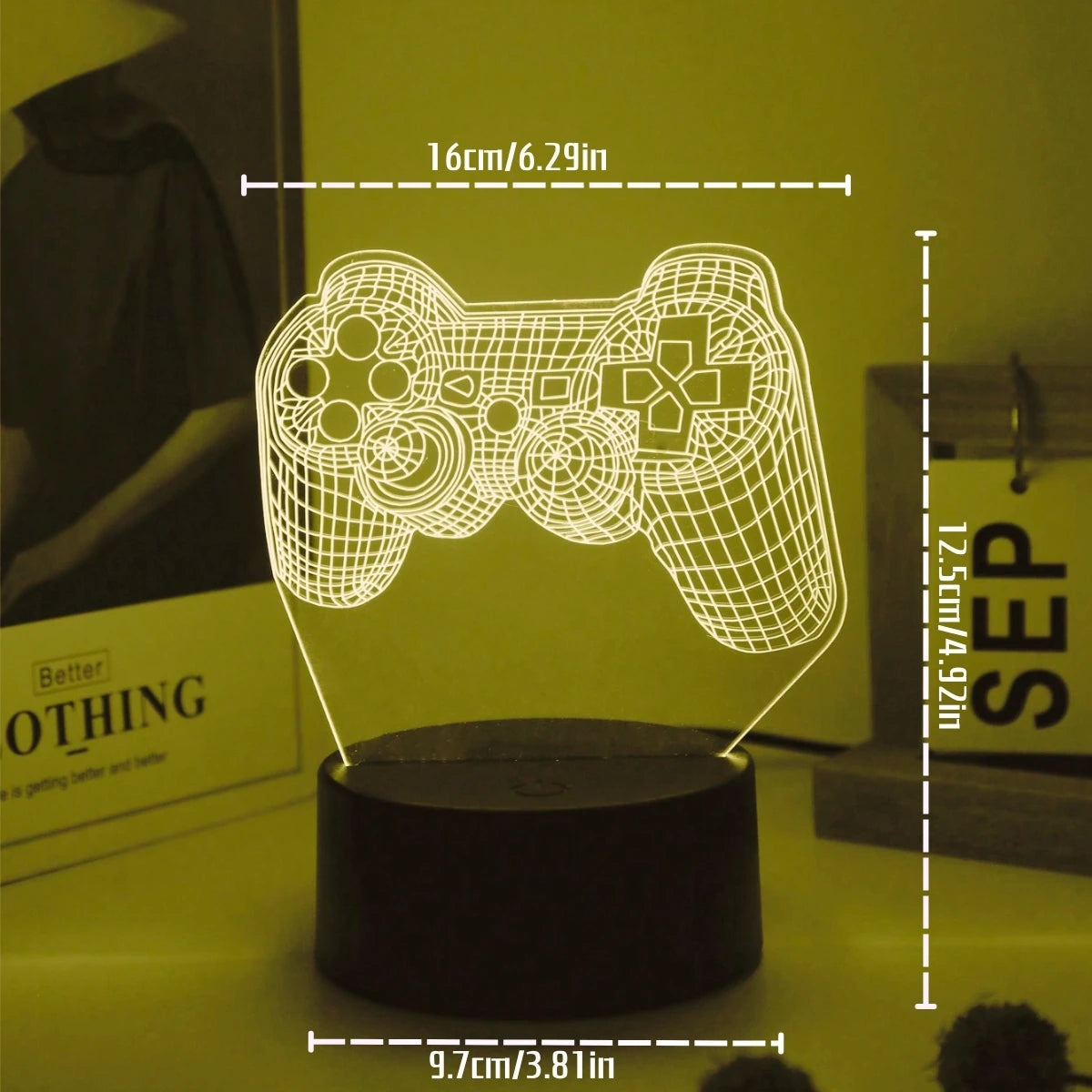 Lámpara LED modern game controller · Iluminación Setup Gaming