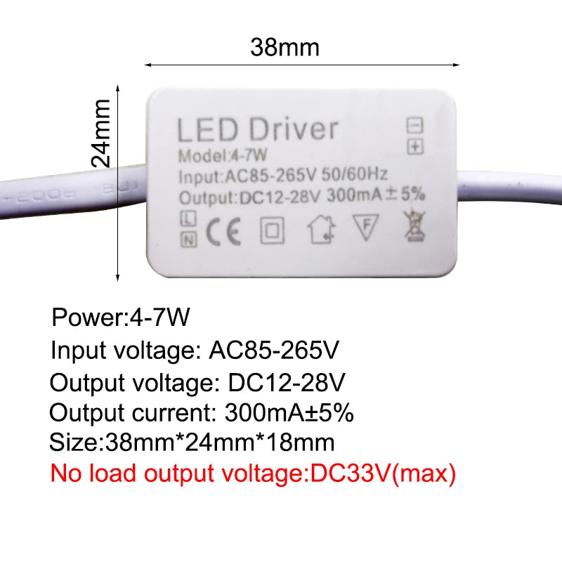 Iluminación LED Driver 300mA 1W · Iluminación Setup Gaming