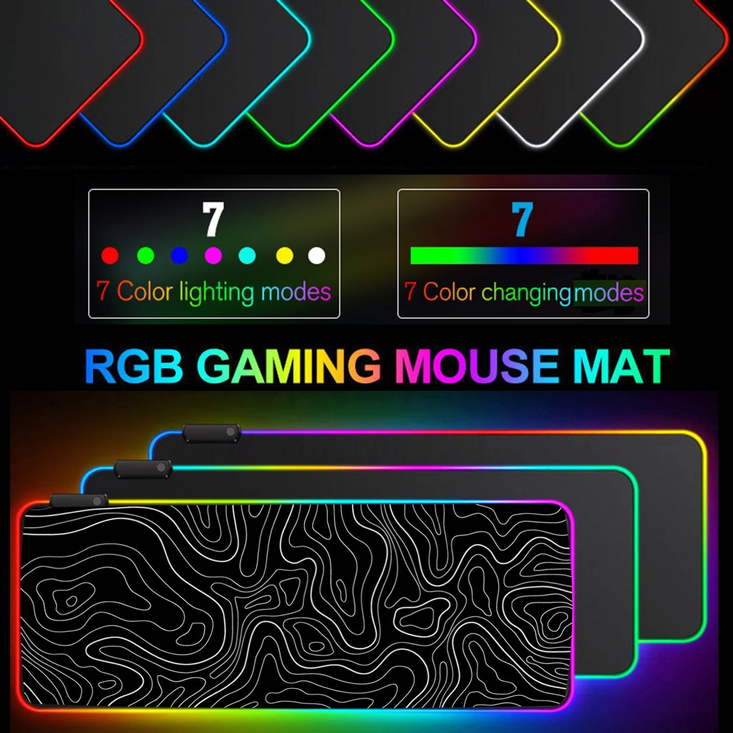 Alfombrilla Gaming XXL · Mouse Pad para Setup Gamer