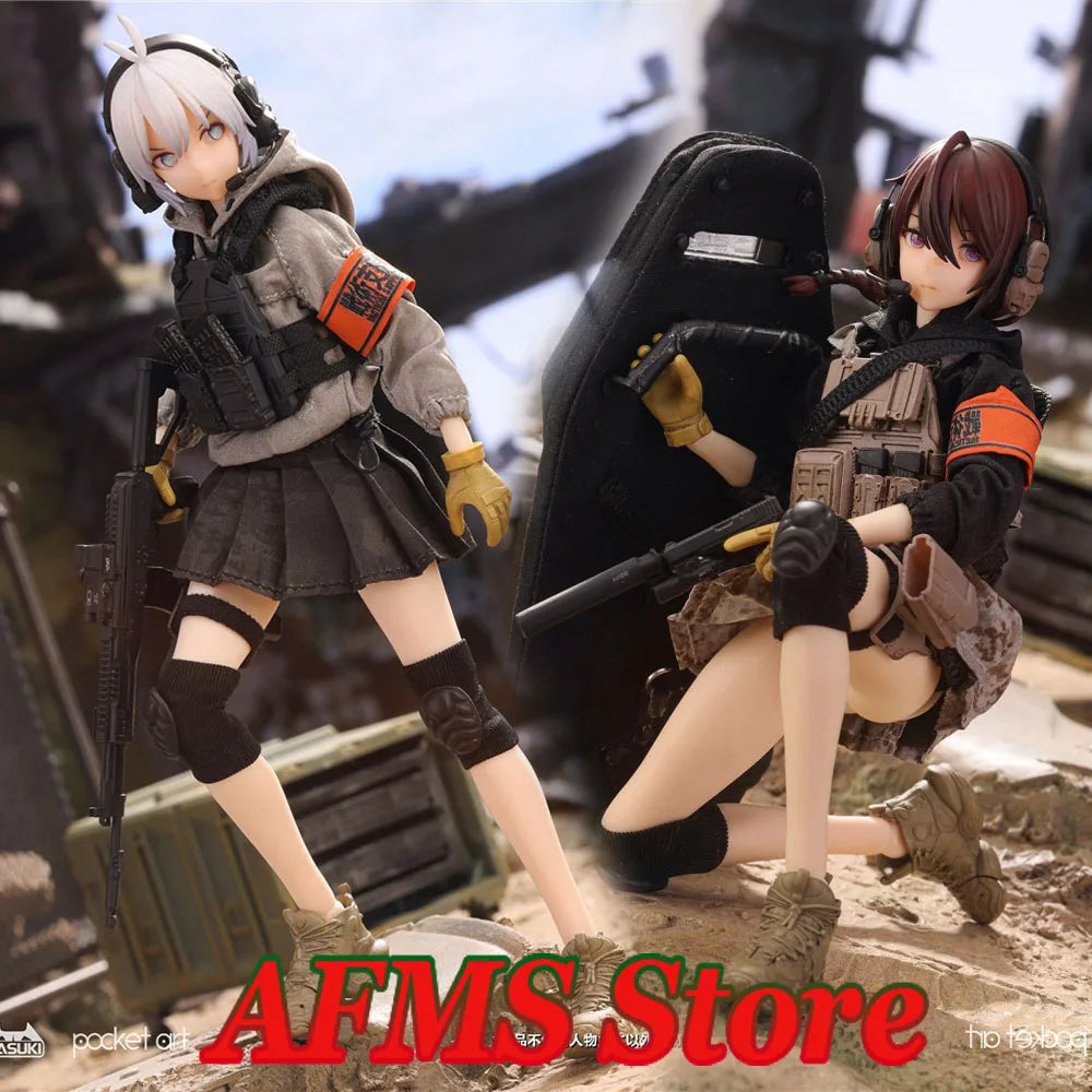 Figura HASUKI PA003 PA004 1/12 6Inch · Decoración Setup Gamer y Escritorio