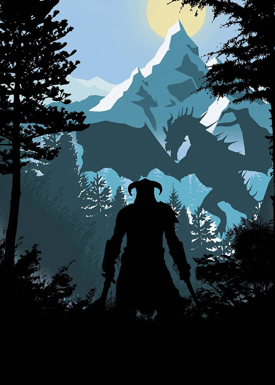 Poster Minimalist Video Game and · Decoración Setup Gamer y Escritorio