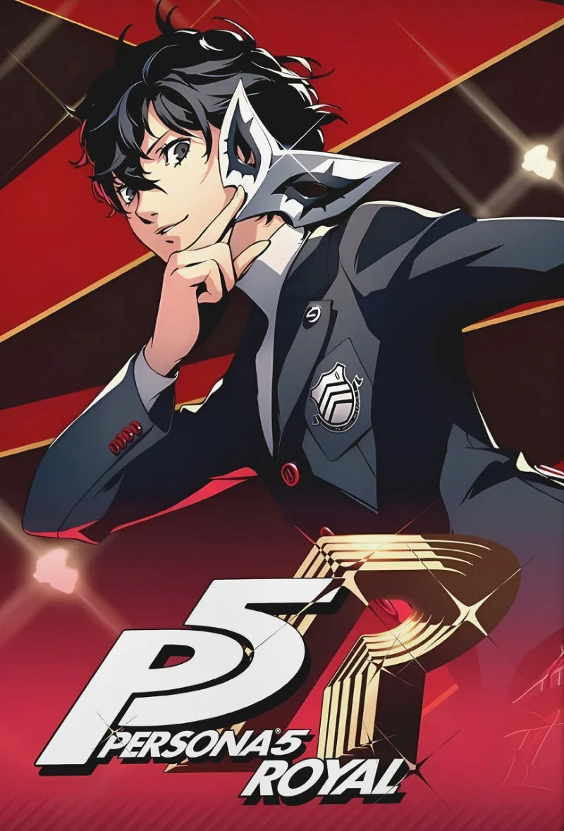 Poster Persona P5 Games Print · Decoración Setup Gamer y Escritorio