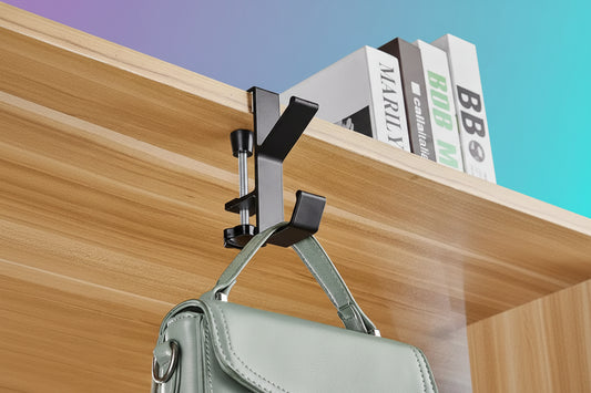 Gancho para Escritorio Multifuncional - Soporte para Auriculares, Mochilas y Bolsos