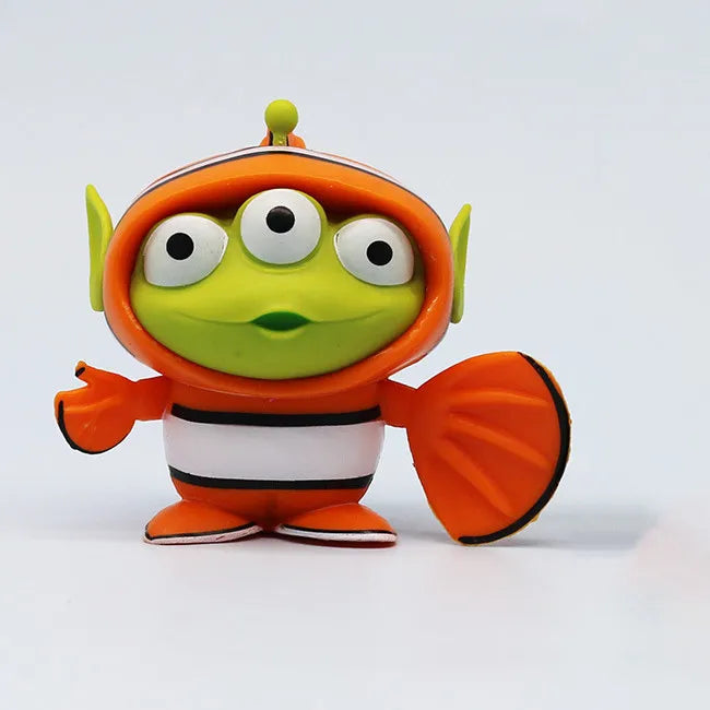 Figura Transformable Alien cosplay Creative 6.5cm · Decoración Setup Gamer y Escri...