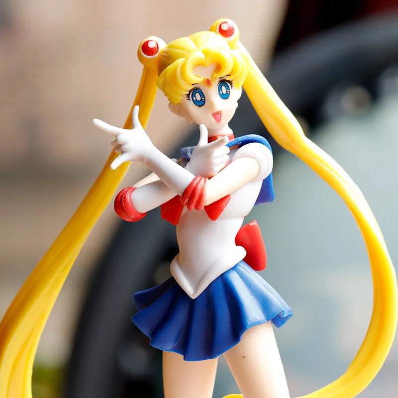 Figura 17cm girl Kawaii Ornaments Sailor Moon 17cm · Decoración Setup Gamer y Escr...