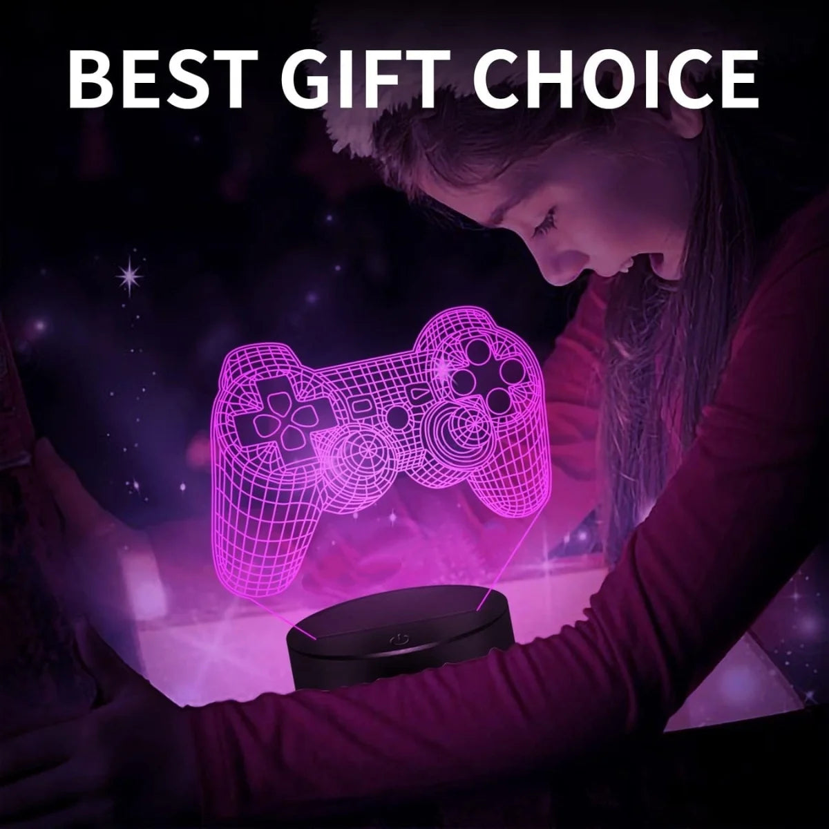 Lámpara LED modern game controller · Iluminación Setup Gaming