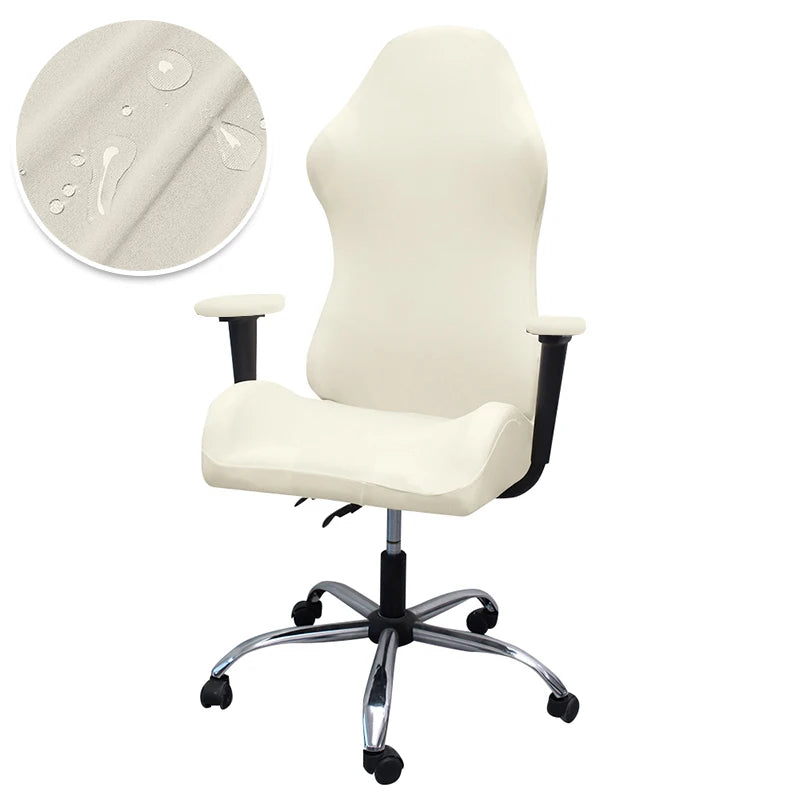 Funda Impermeable para Silla Gaming Negra · Tamaño Universal Reclinable