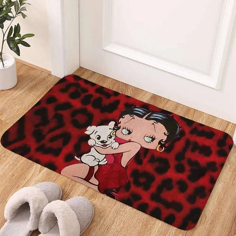 Alfombra Decorativa Sexy B-Betty--B-Boop-s Floor Mat · Decoración Setup Gamer y Es...