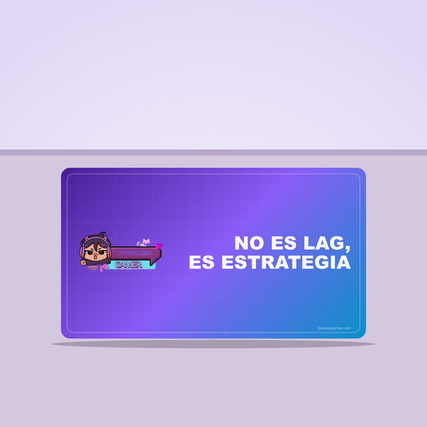 No Es Lag, Es Estrategia Alfombra suelo