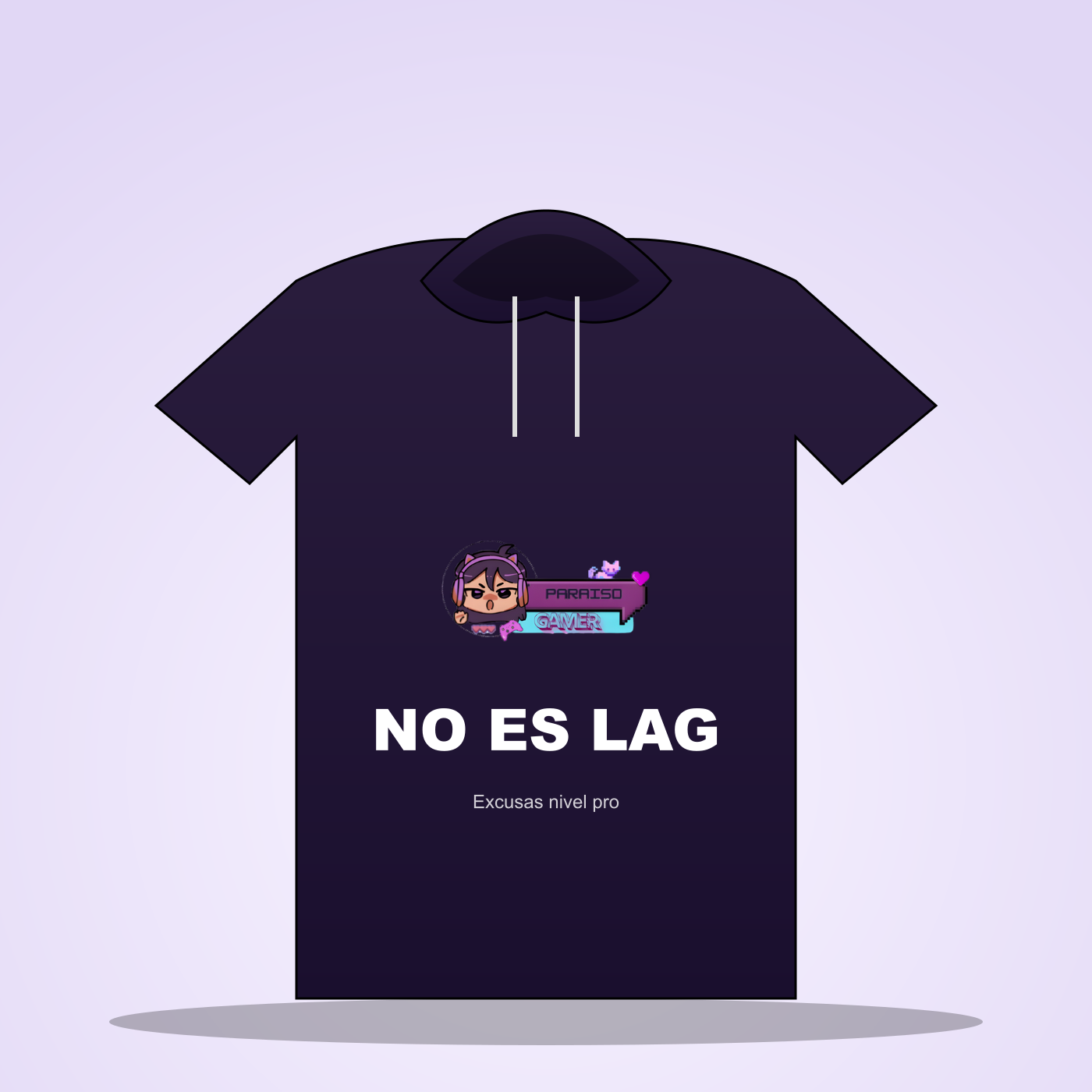No Es Lag, Es Estrategia Sudadera con capucha