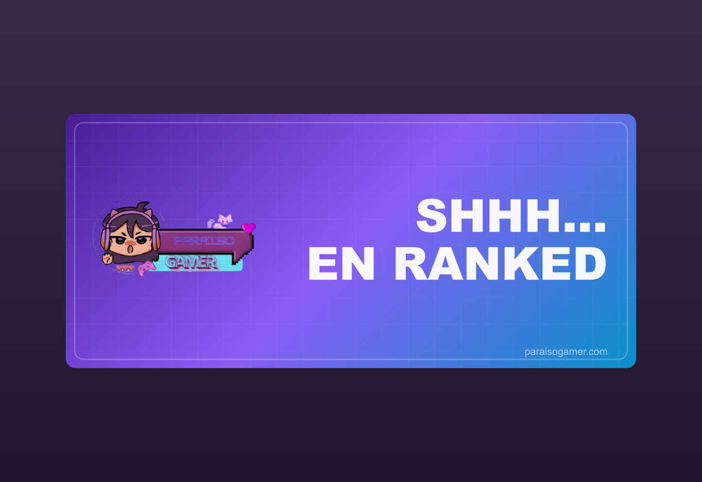 Shhh... En Ranked Alfombrilla XXL