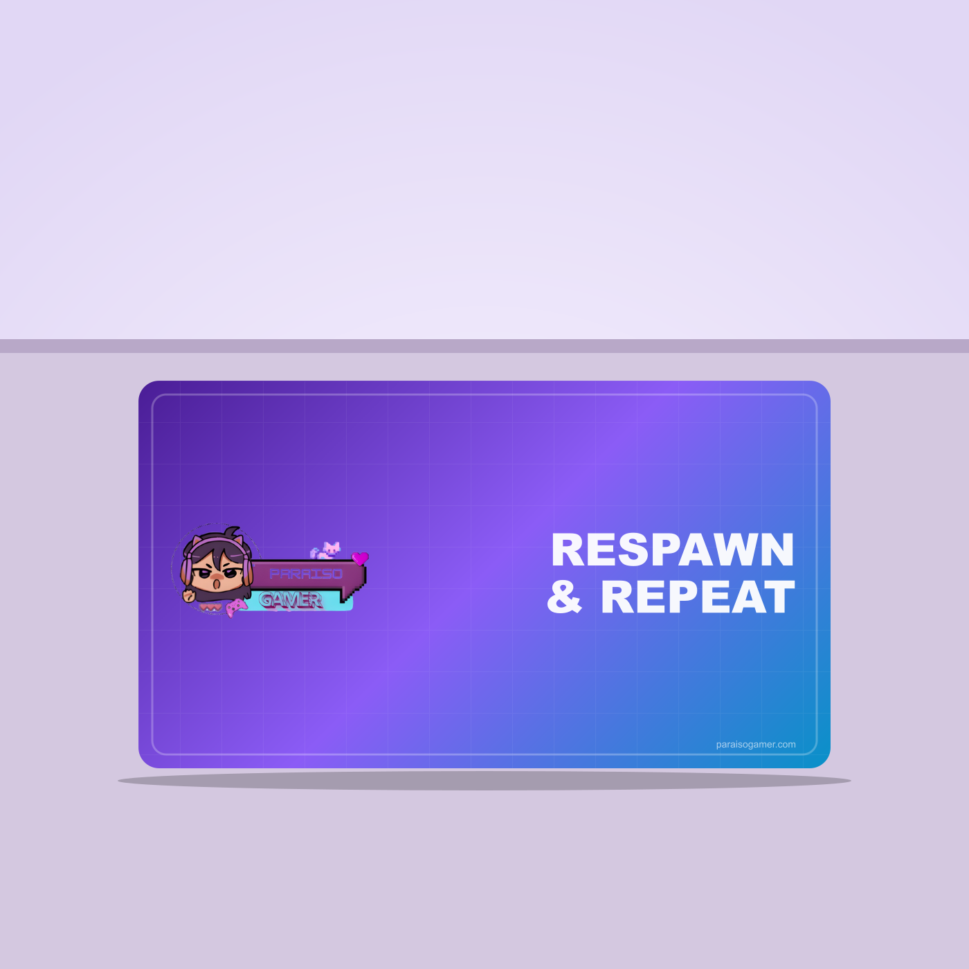 Respawn & Repeat Alfombra suelo