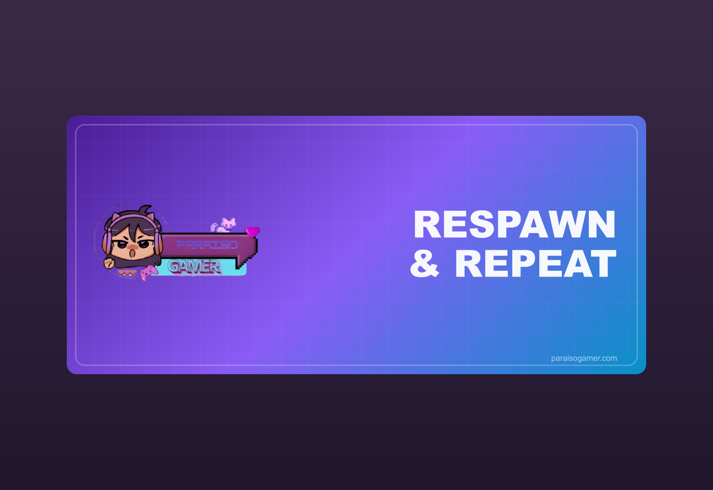 Respawn & Repeat Alfombrilla XXL