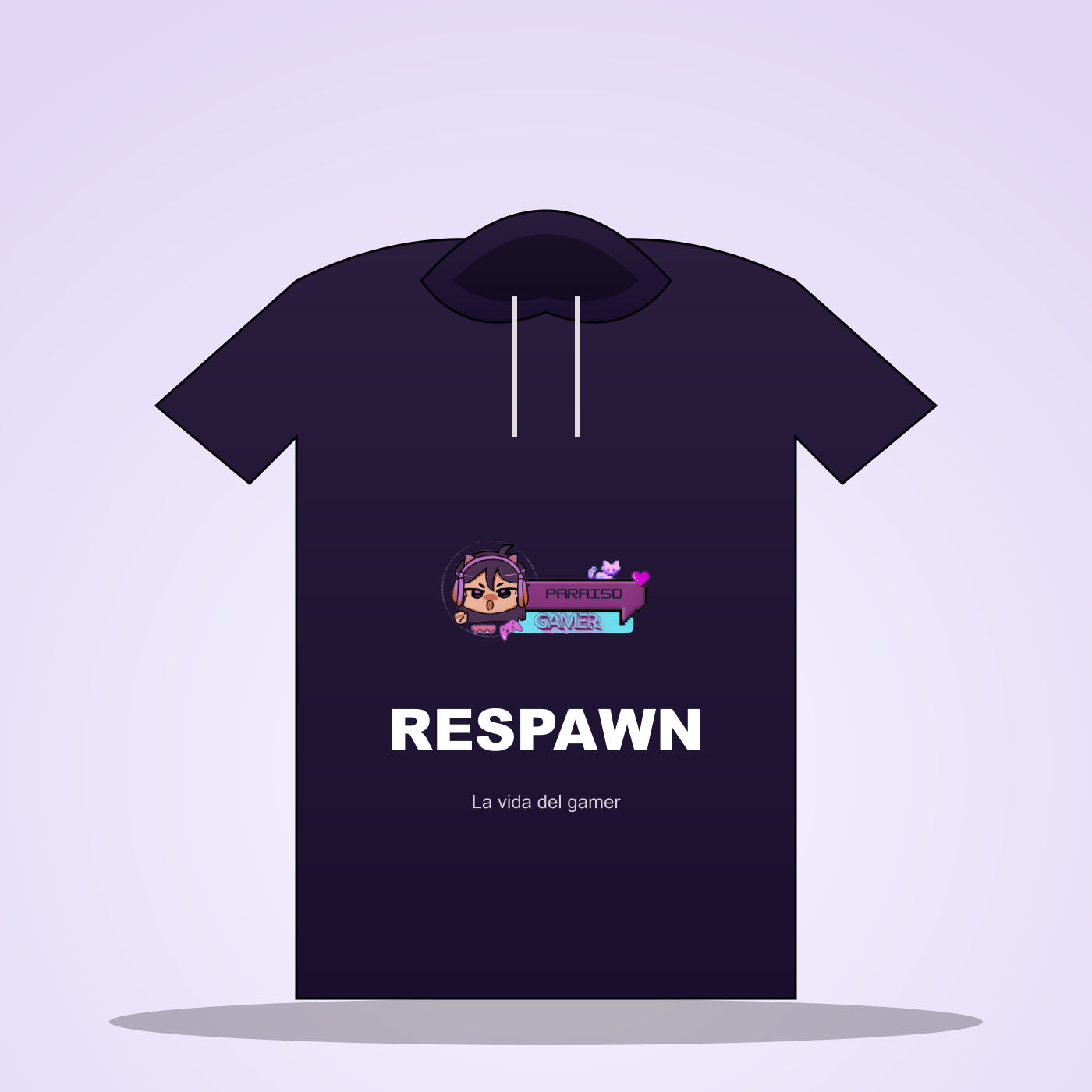 Respawn & Repeat Sudadera con capucha